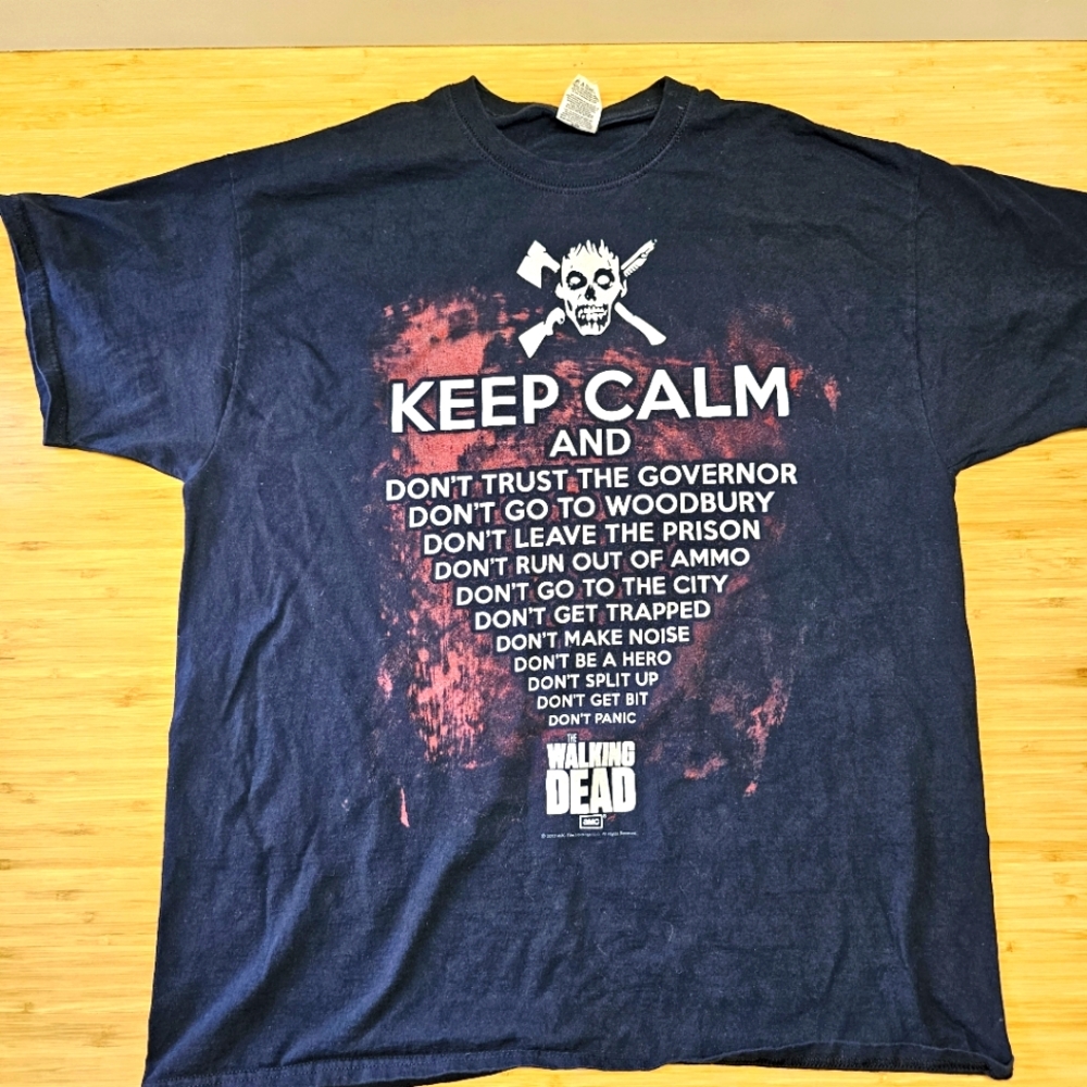 Walking Dead‎ t shirt size XL